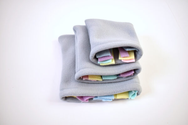 Snuffle pouch, pastel rainbow - Image 4