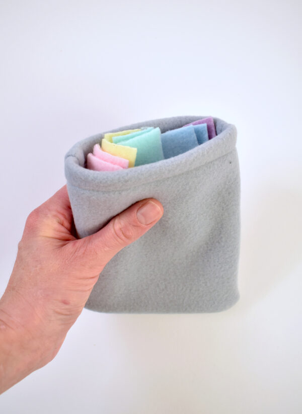 Snuffle pouch, pastel rainbow - Image 7